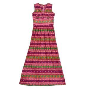 Vintage 60s Nancy Greer Maxi Dress